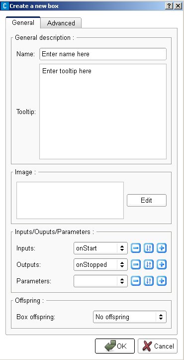 Create a new box window