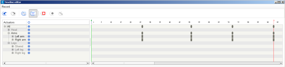 curve editor worksheet mode