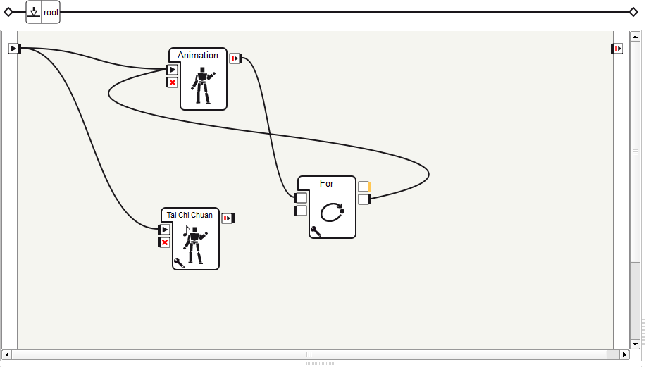 Connecting Movement and Loop boxes