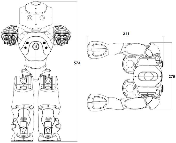 General View of NAO 3.3